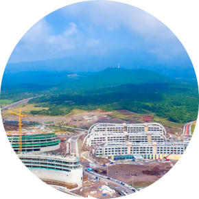 녹지그룹 휴양콘도미니엄 1,2 건축공사 착공(14년 8월 준공)
