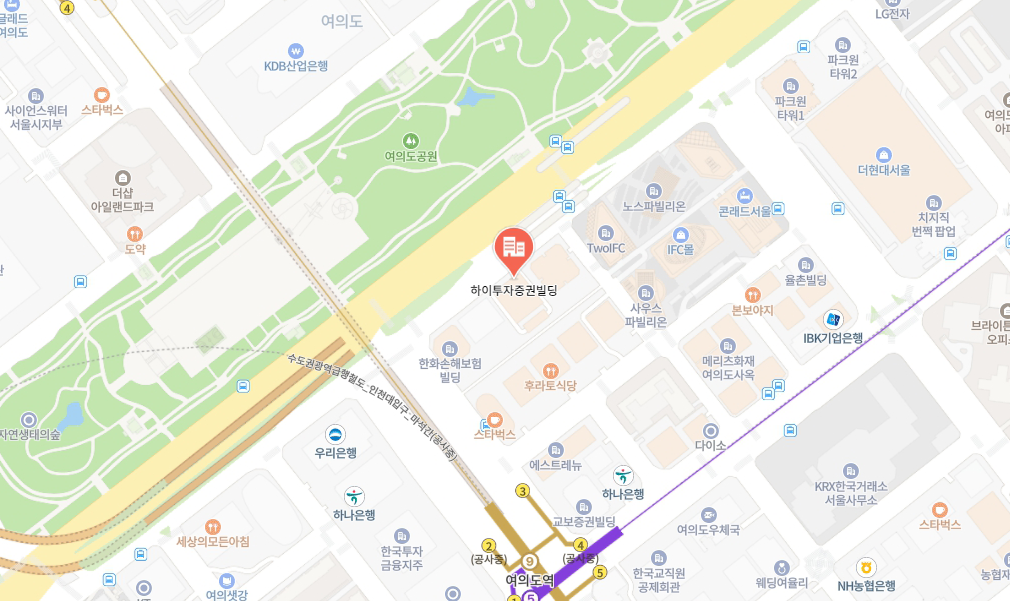서울사무소 지도